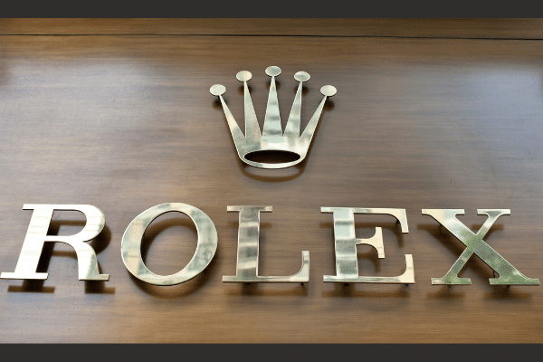 Image of the luxury watch company Rolex